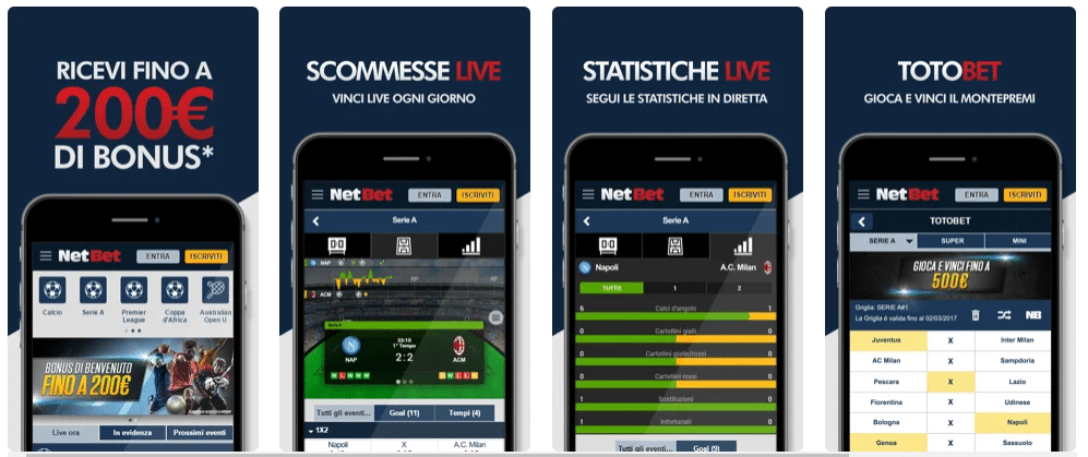 Codice Partners Netbet - L’Applicazione