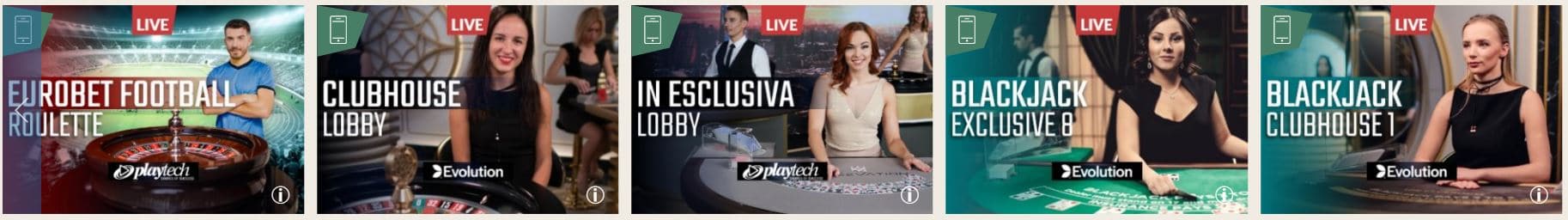 Il casinò live