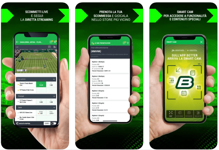 applicazione mobile di Lottomatica