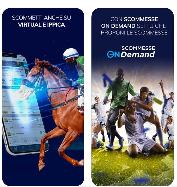 sisal matchpoint L’interfaccia utente dell’app sisal matchpoint