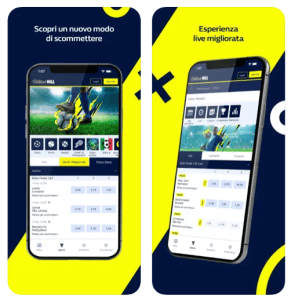 L’applicazione mobile di William Hill per Android ed iOS